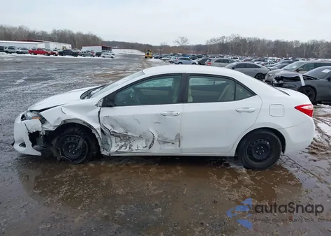 2018 Toyota Corolla Le из США, поврежденный, VIN 2T1BURHE4JC004478